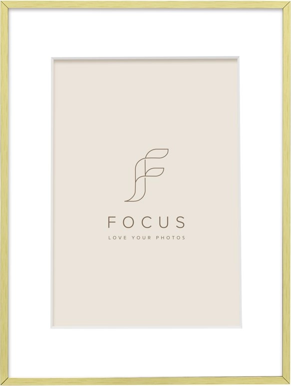 Ramka Focus Focus Aster Gold 18x24/PP
