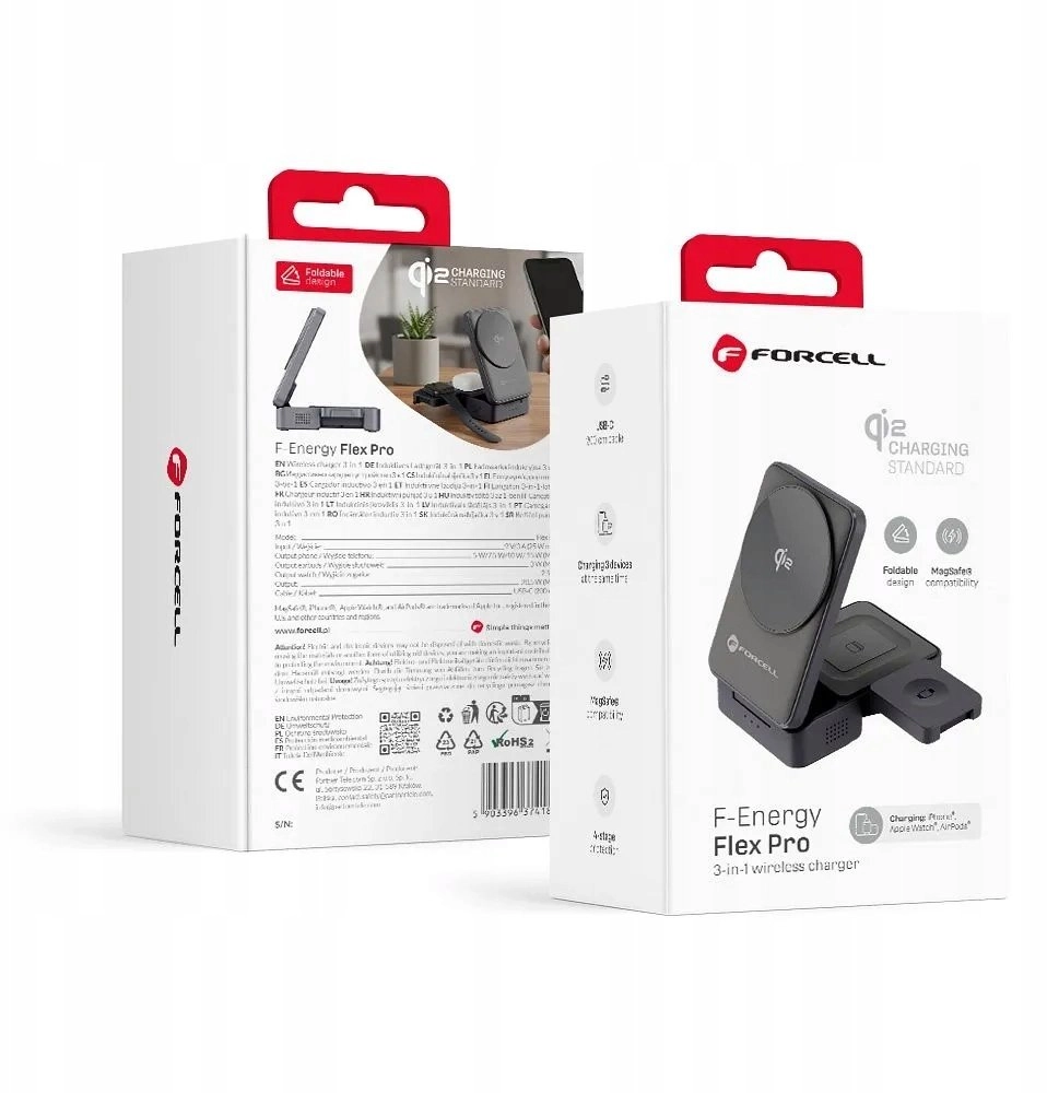 Forcell F-Energy 3in1 Flex Pro Qi2