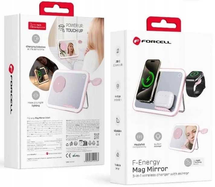 Forcell F-ENERGY Mag Mirror 3 in