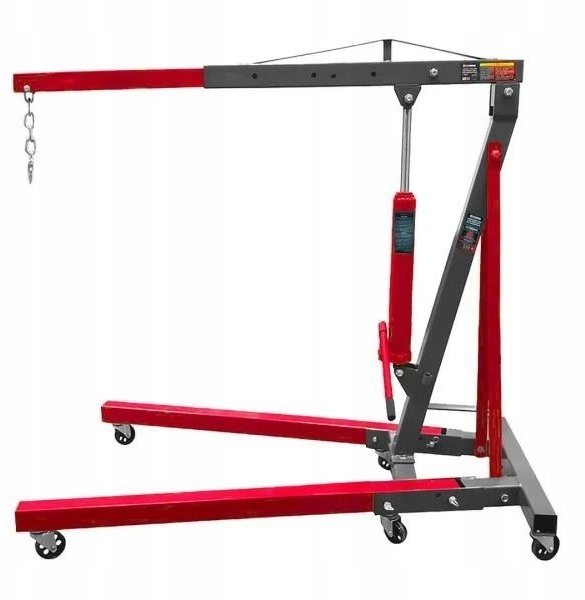 Forcekraft Workshop crane 2t hydraulic foldable