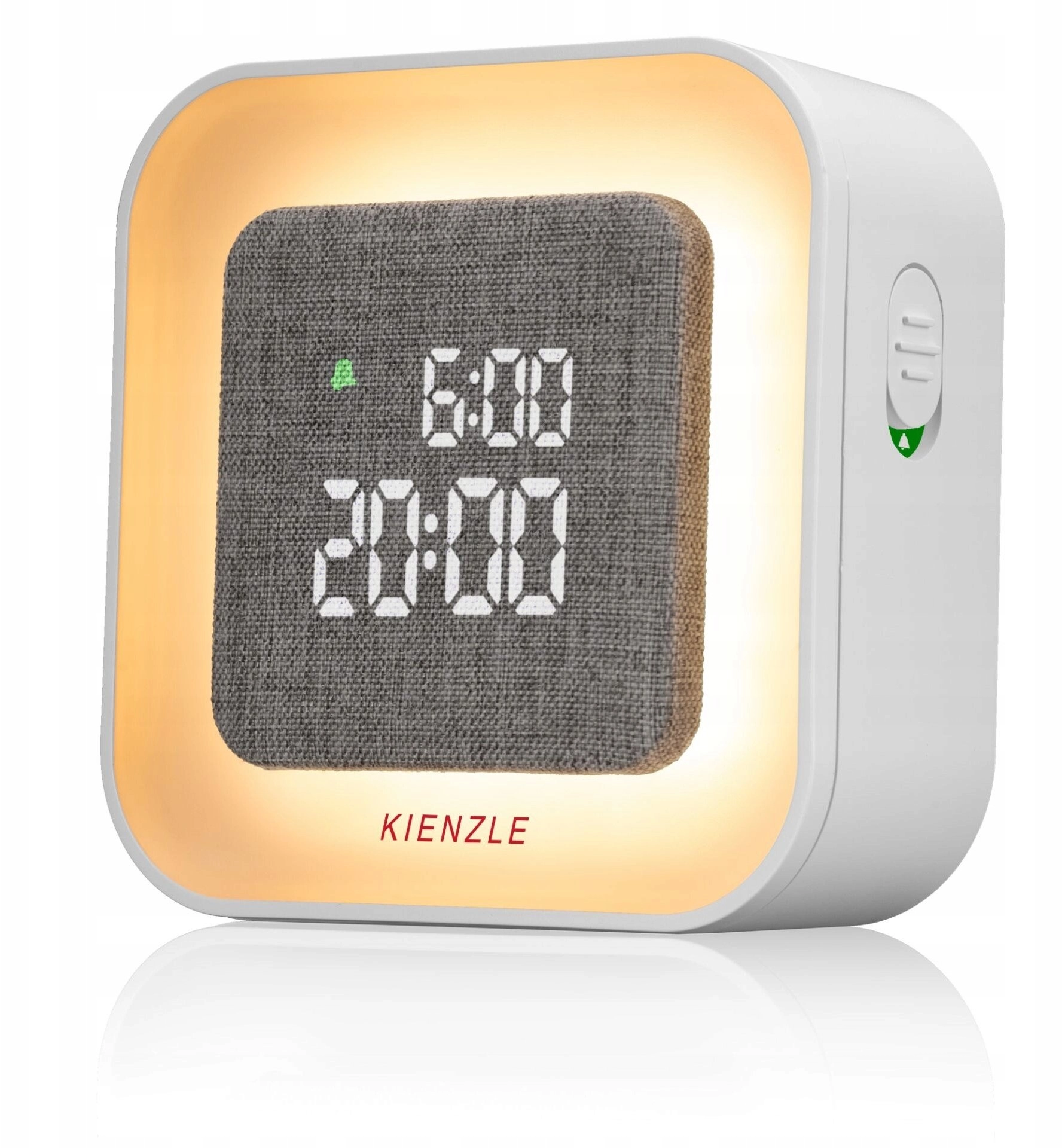 KIENZLE Wecker mit Beleuchtung quadratisch 15364