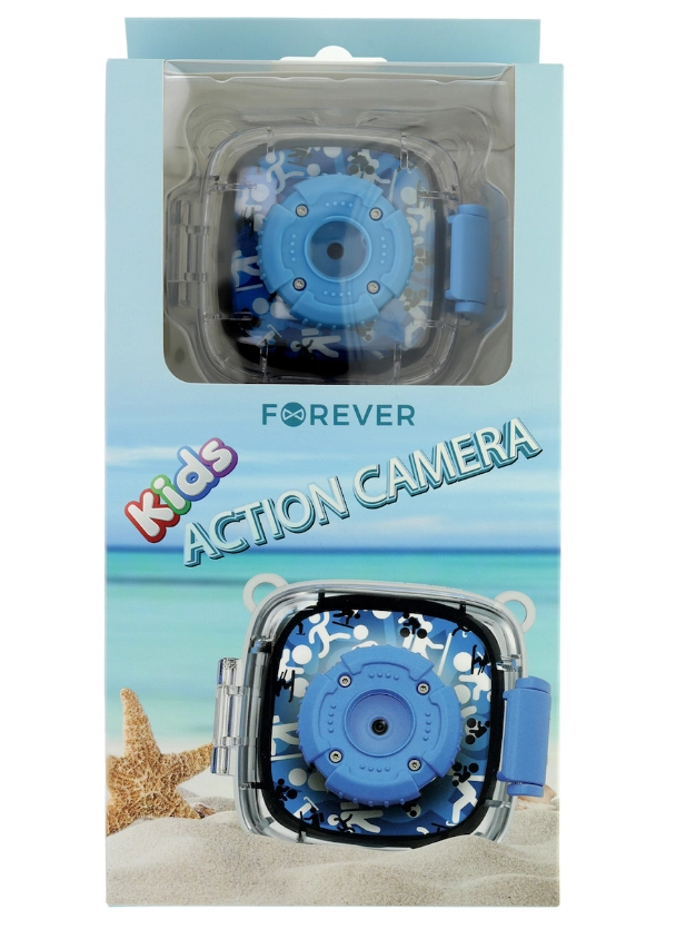 Forever Kids Action camera blue 5900495082459
