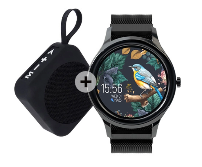 Forever ForeVive 3 SB-340 black smartwatch