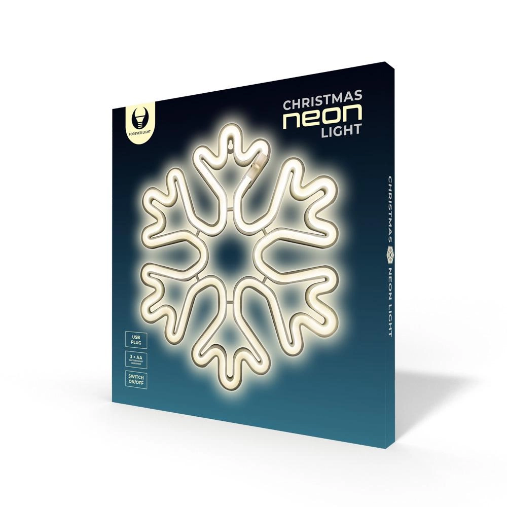Forever Light Neon LED CHRISTMAS SNOWFLAKE