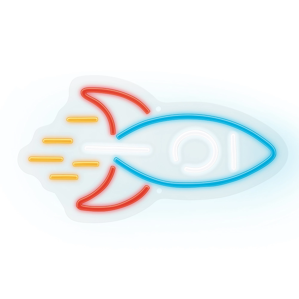 Forever Light Neon PLEXI LED ROCKET