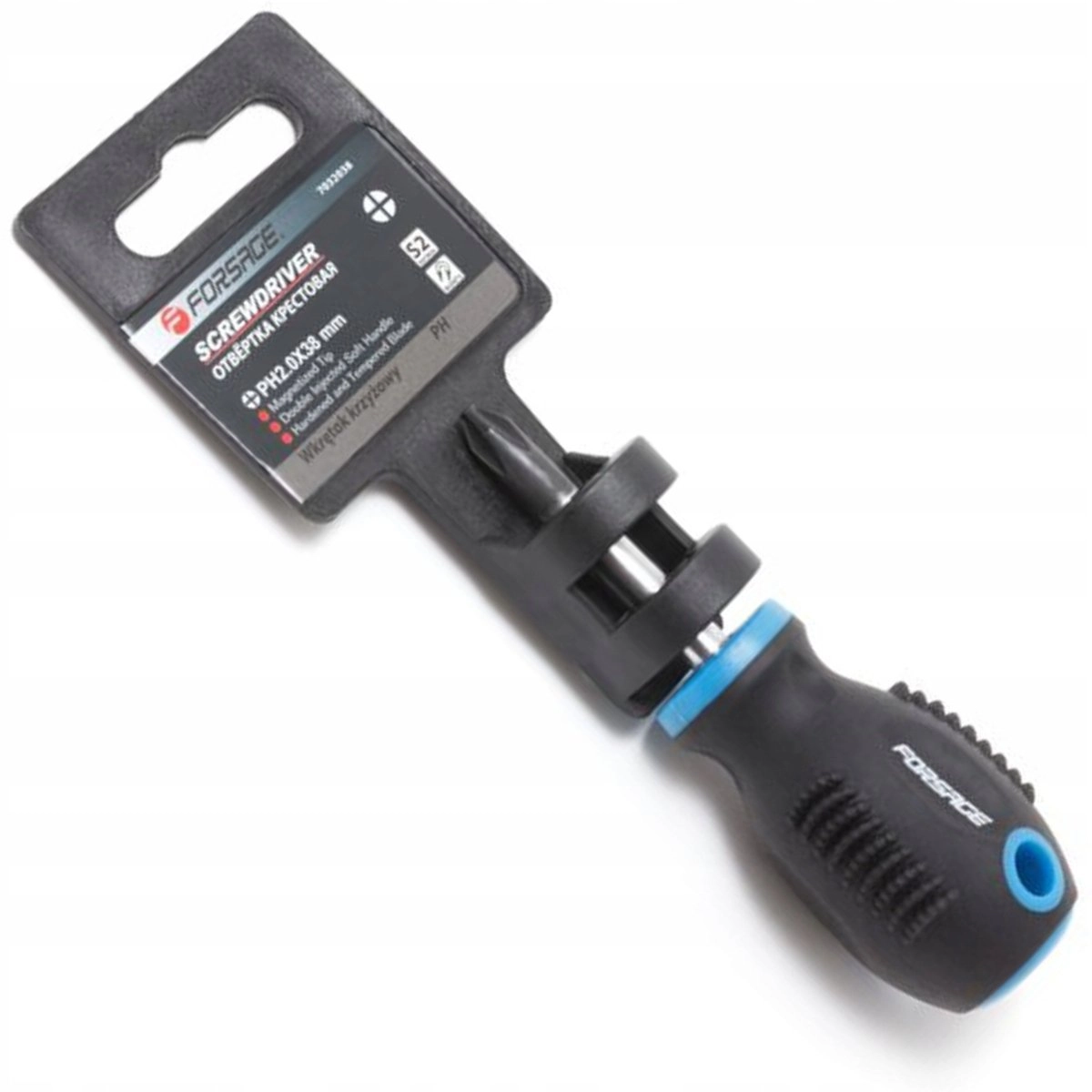 Forsage Magnetic Phillips screwdriver ``Profi``S2 PH2