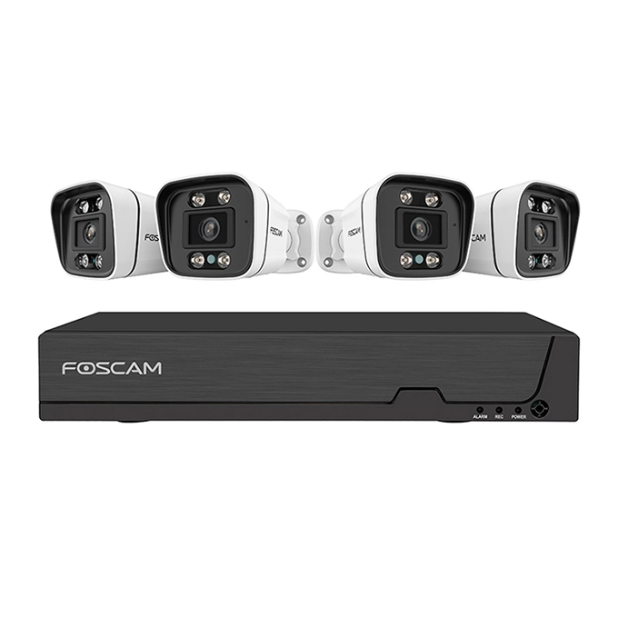 Foscam FNA108E-B4-2T video surveillance kit Wired