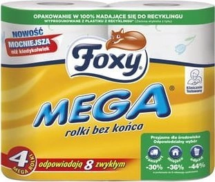 FOXY MEGA TOILET PAPER PACK 4
