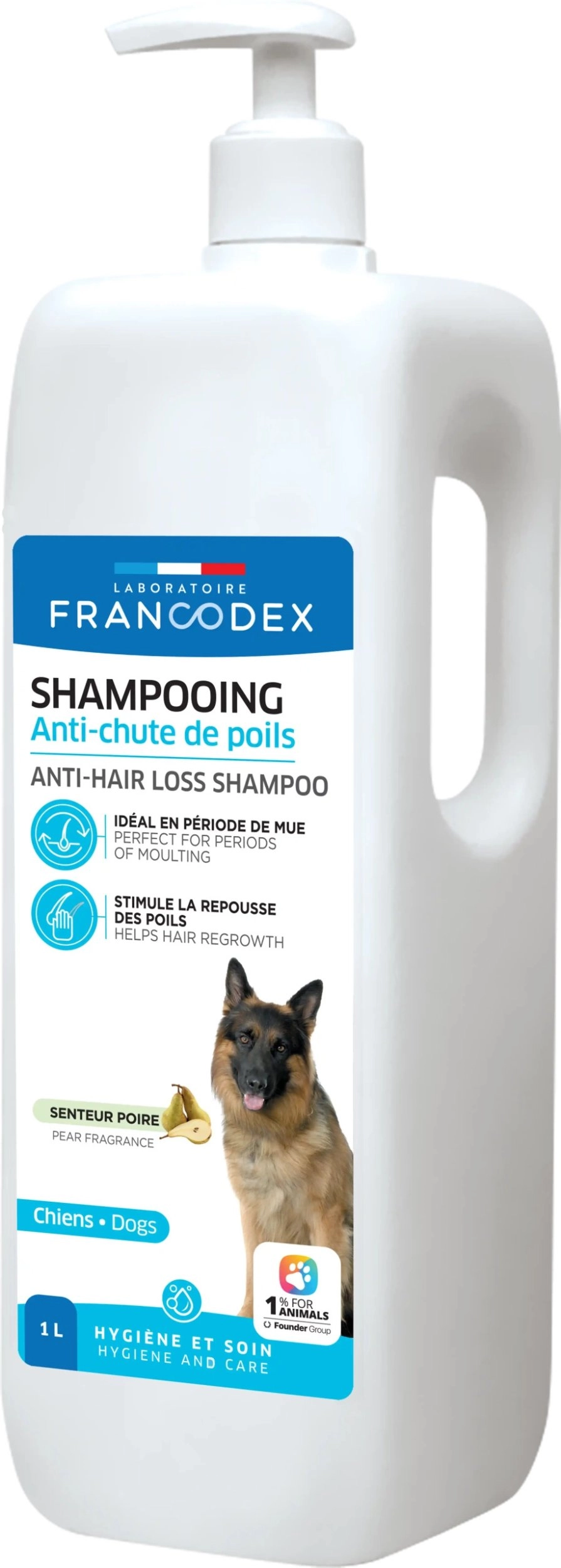 Francodex FRANCODEX Dog shampoo against hair