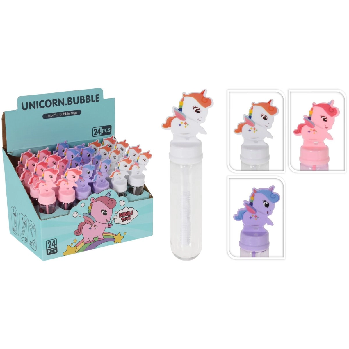 Ziepju burbuļu nūjiņa Vienradzis 30ml 3909952