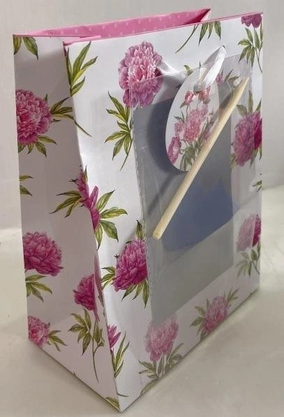 Decorative bag with scratch card 23x18x10