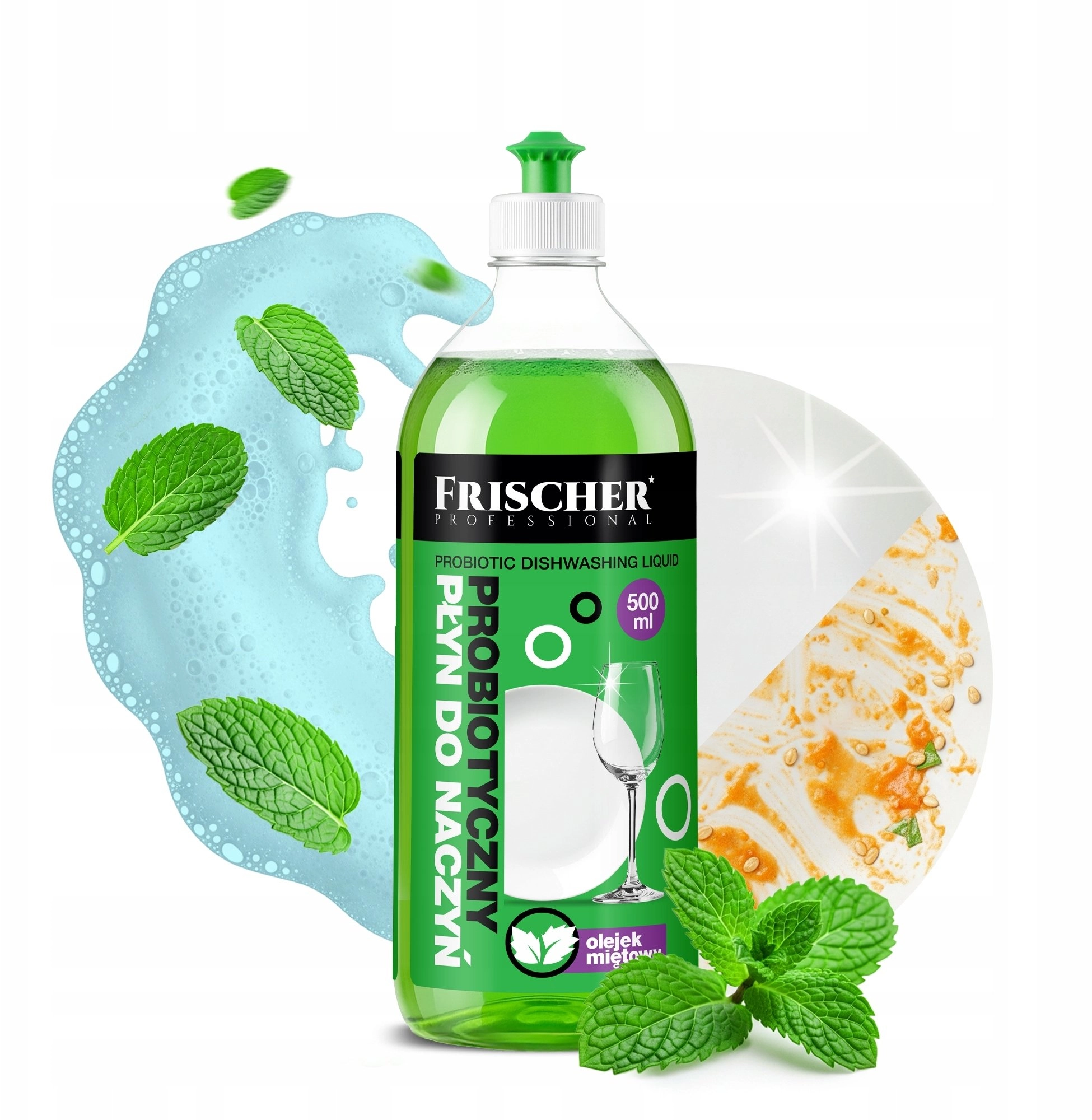 Frischer dishwashing liquid with peppermint oil