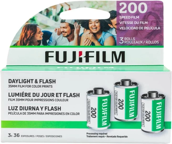 Fujicolor film C200/36x3 0074101242492