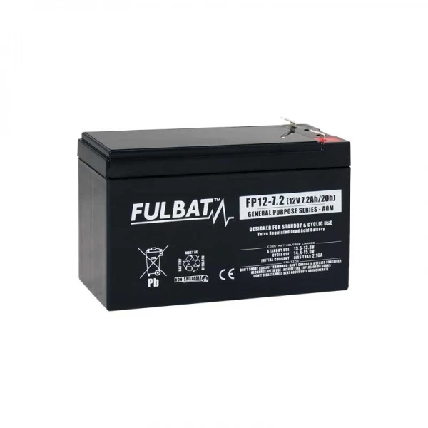Fulbat Battery 7.2Ah 12V AGM