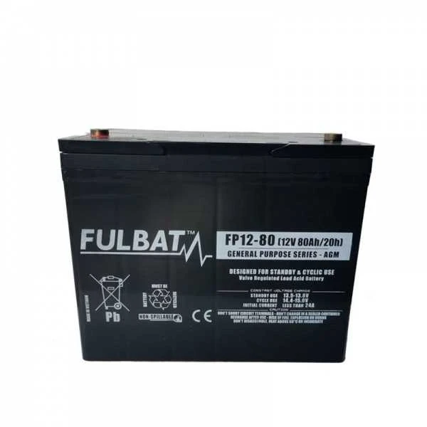 VRLA Akumuliatorius 80 Ah 12V AGM