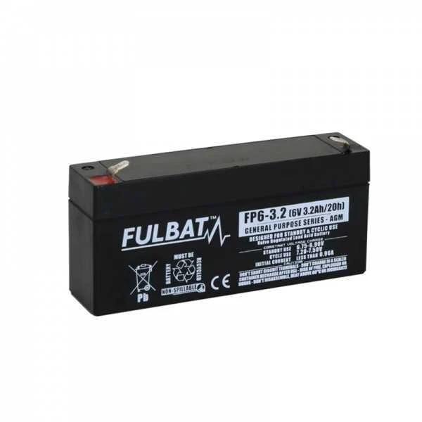 Fulbat Akumuliatorius 3.2 Ah 6V