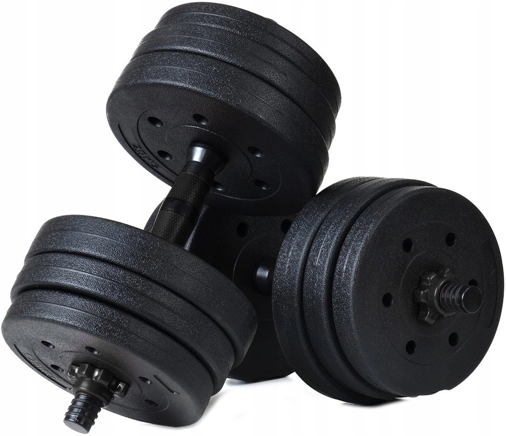 Bitumen dumbbells 20 kg Set 2x10