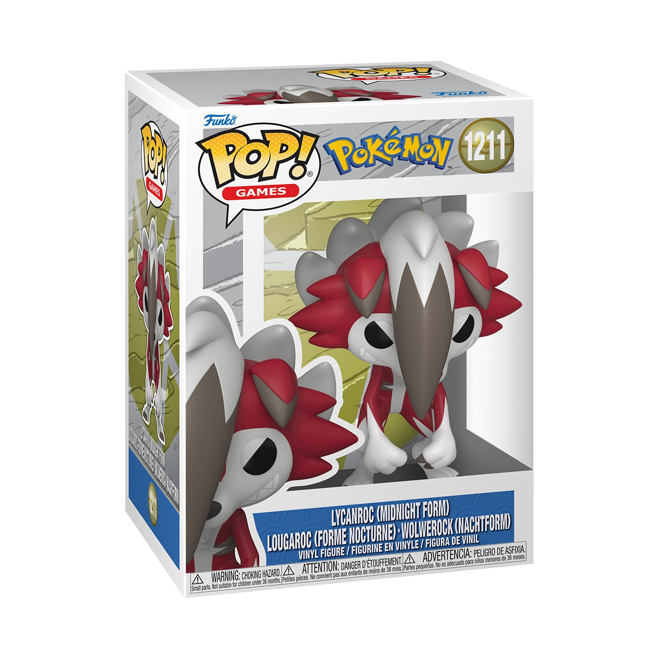 Funko Pop! - Vinyl Pokemon Lycanroc