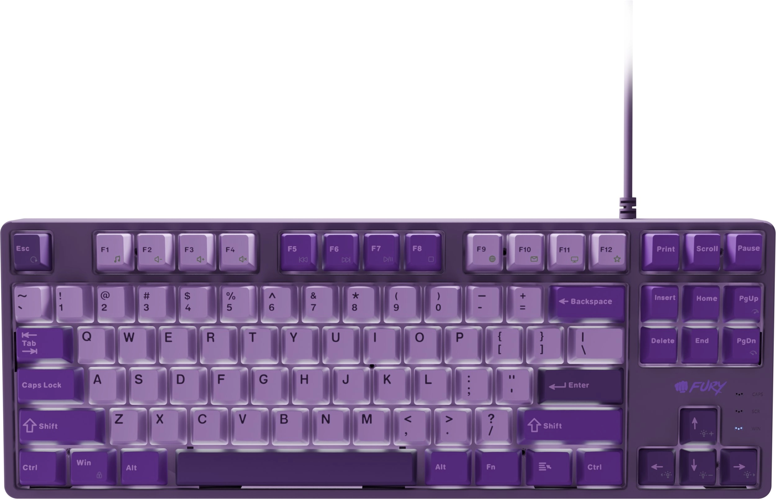 KLAWIATURA DLA GRACZY FURY KANABO K2