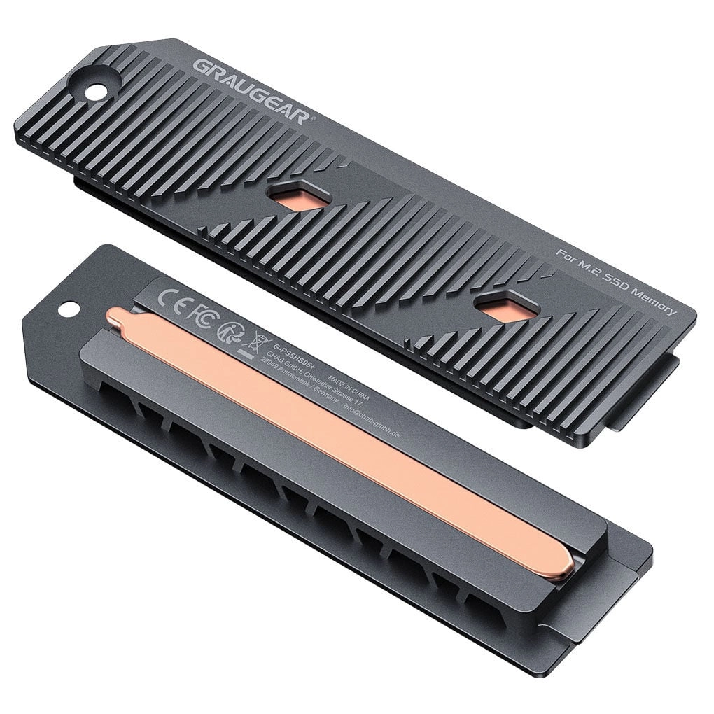 Graugear G-PS5HS05+ Heatpipe Cooler  M.2