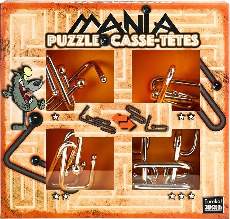 G3 Metal puzzles 4pcs Puzzle mania