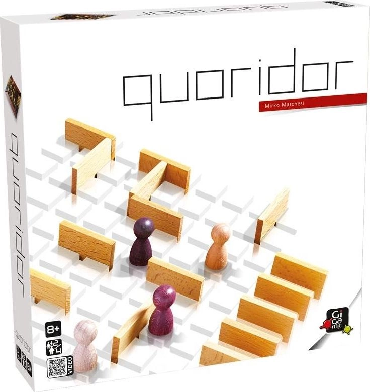 Asmodee Quoridor board game strategy 8
