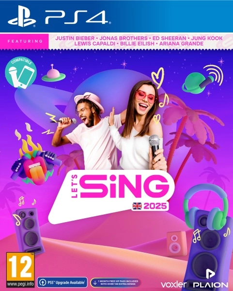 GAME Let`s Sing 2025 Standard English