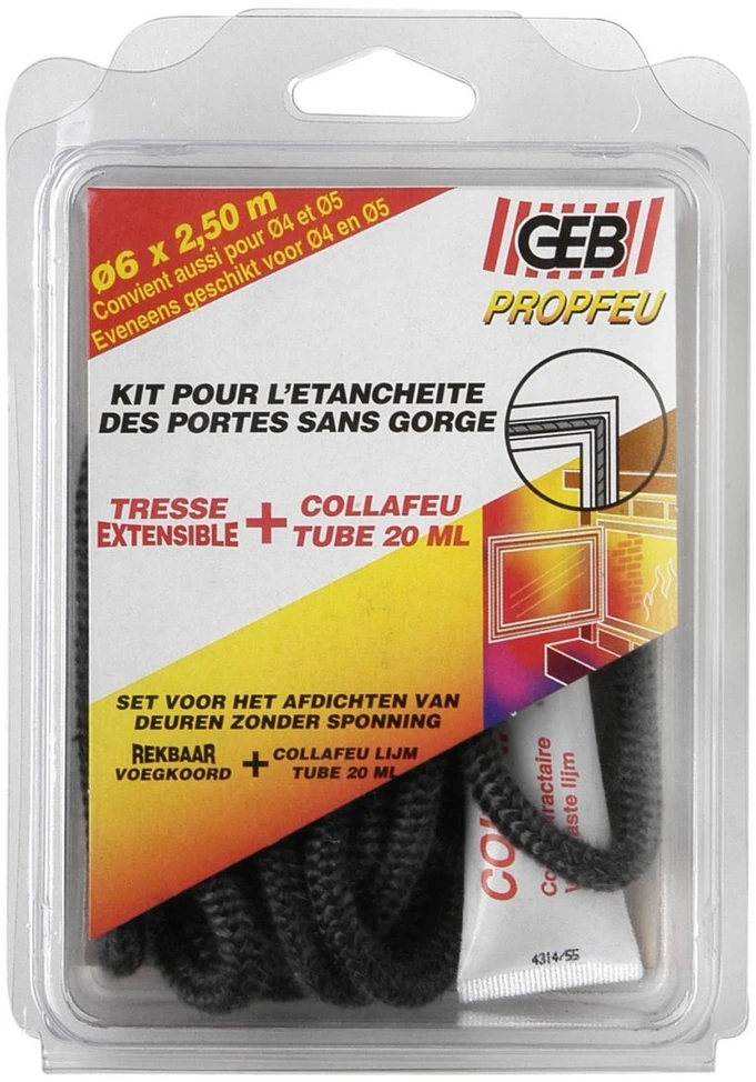 GEB Sealing rope with glue 20ml