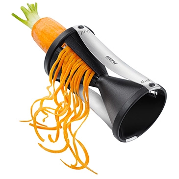 GEFU Spirelli slicer Manual Black Silver