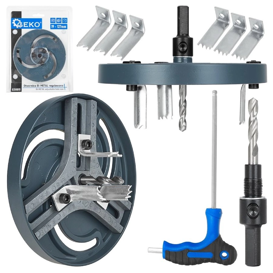 Urbis regulējams kokam  reģipsim 19-127mm Bi-Metal