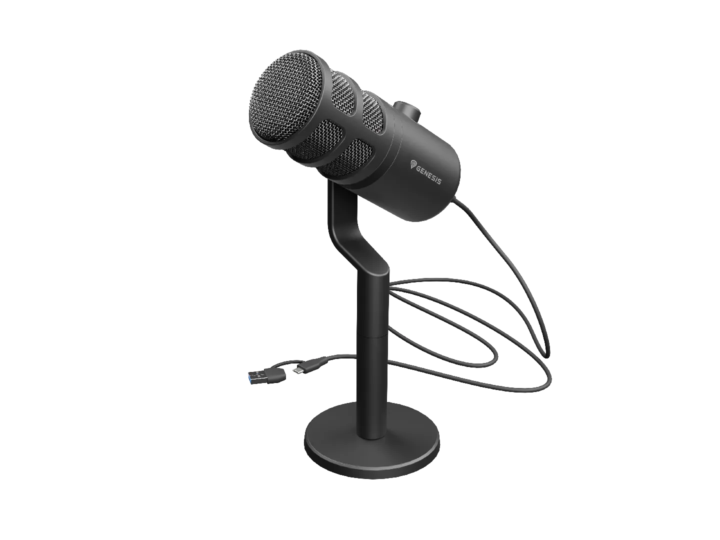 GENESIS Radium 350D Black PC microphone