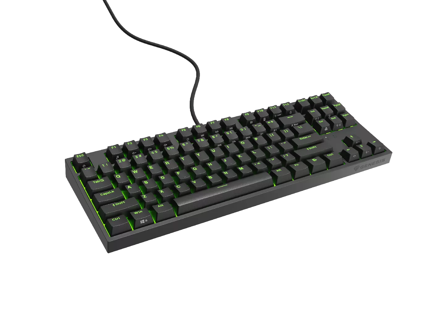 Klaviatūra Genesis Thor 404 TKL Khail Black