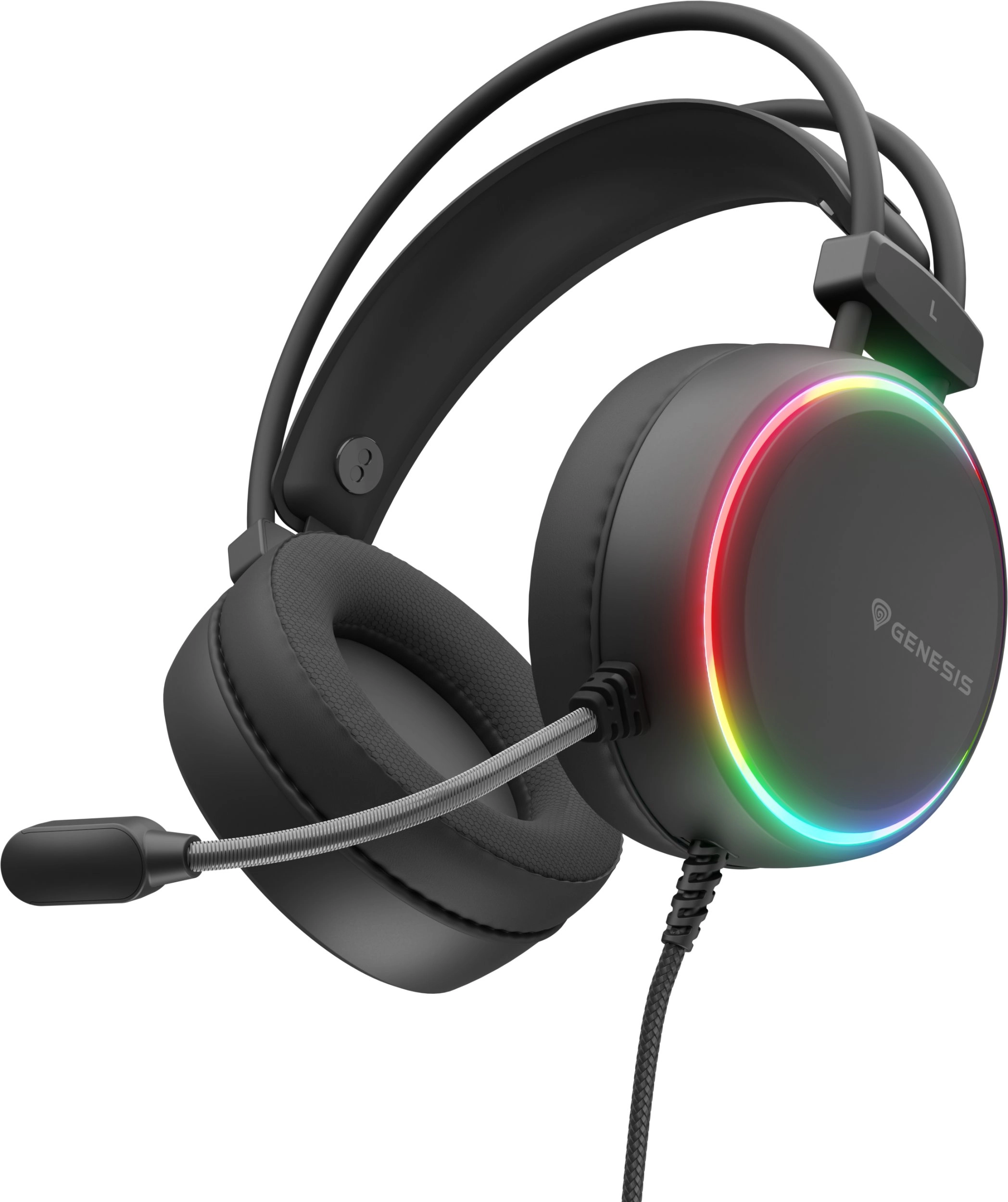 GENESIS Neon 614 headphones Black (NSG-2414)