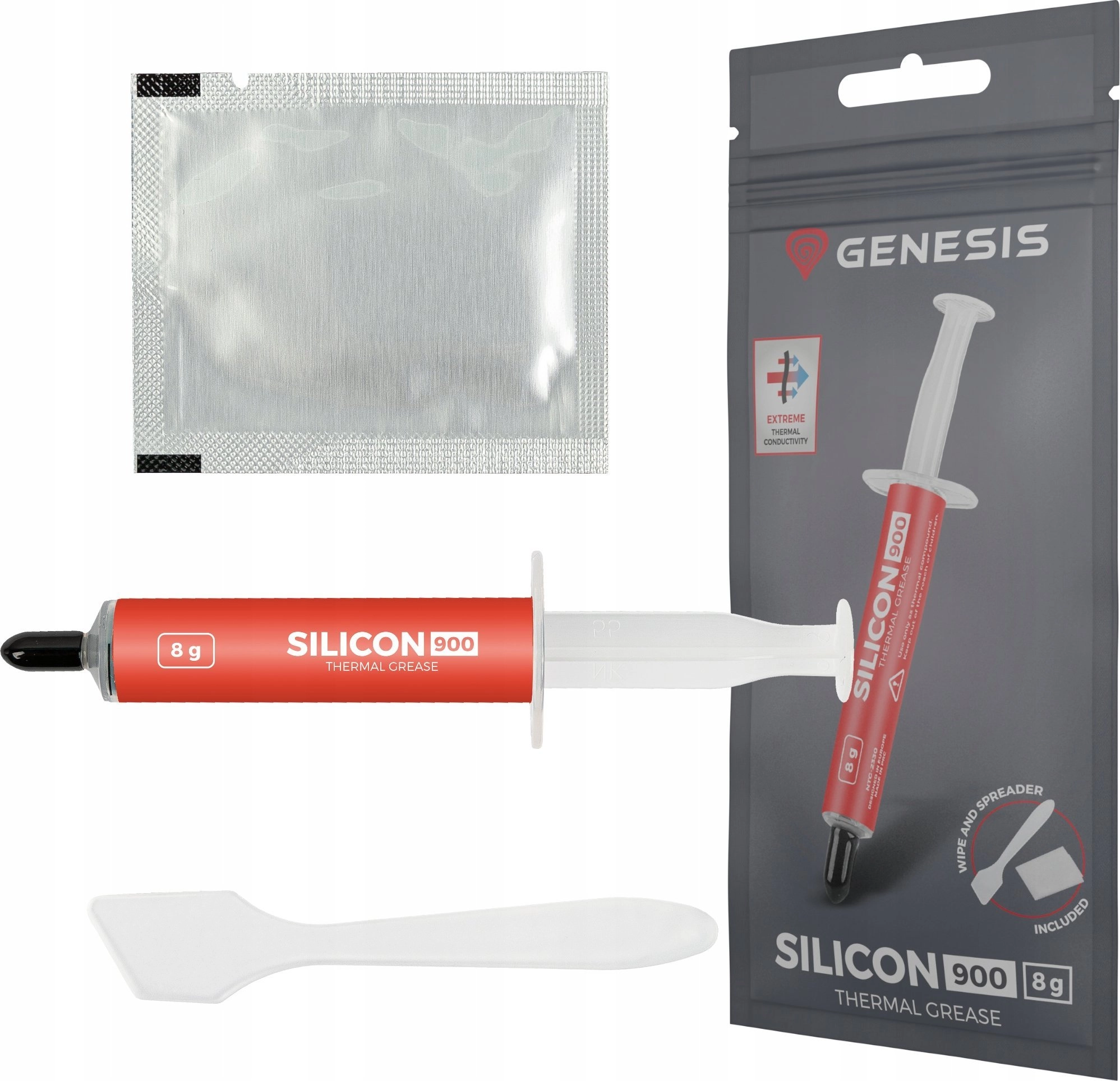 Genesis Thermal Grease Silicon 900 8G