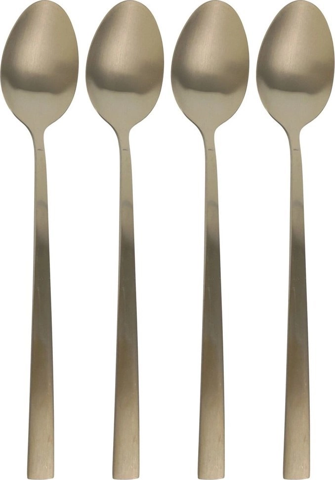 GET-IT Gold steel cocktail spoons  4