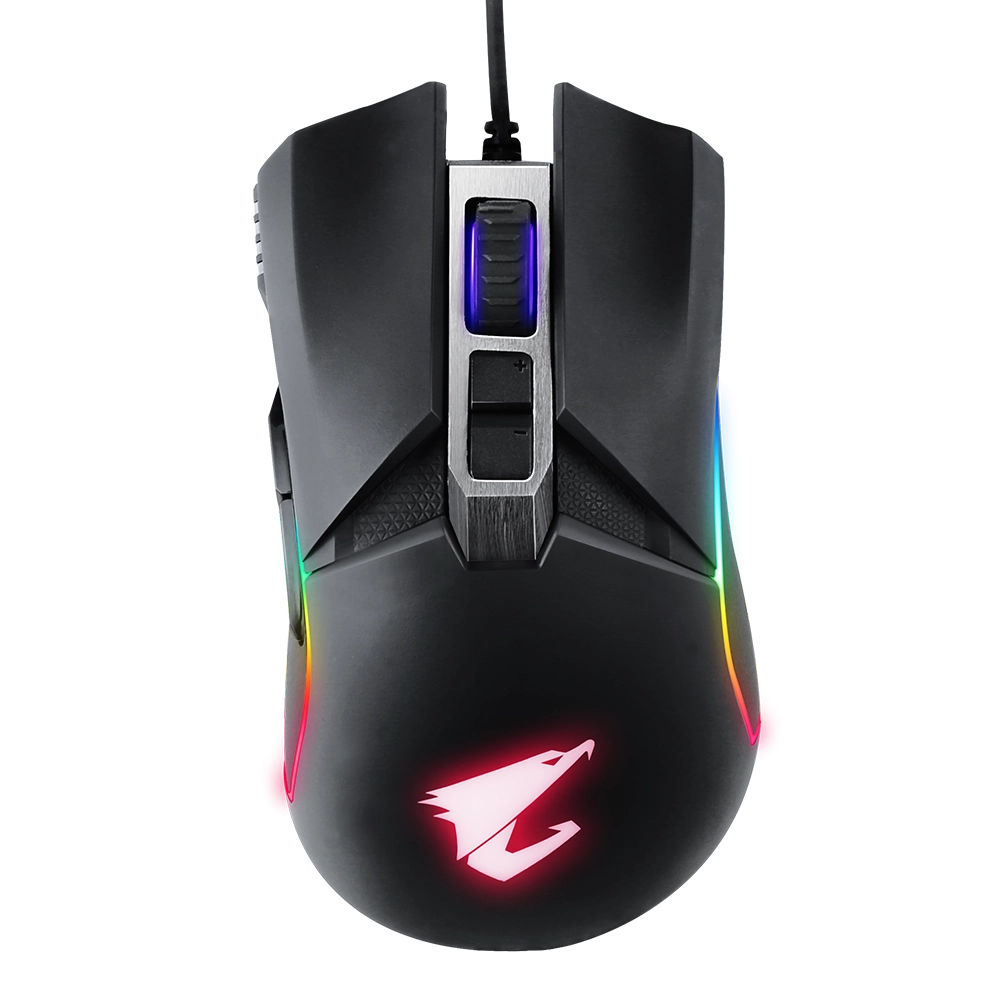 GIGABYTE AORUS M5 peles Gaming labās puses USB tips- Optical 16000 DPI