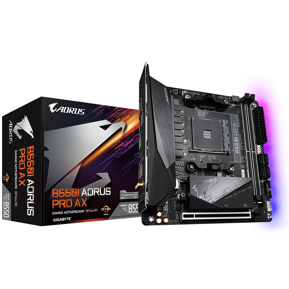 GIGABYTE B550I AORUS PRO AX Motherboard