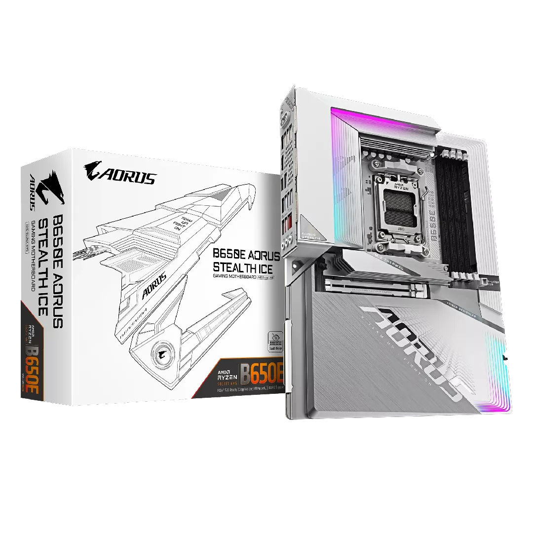 GIGABYTE B650E AORUS STEALTH ICE Motherboard