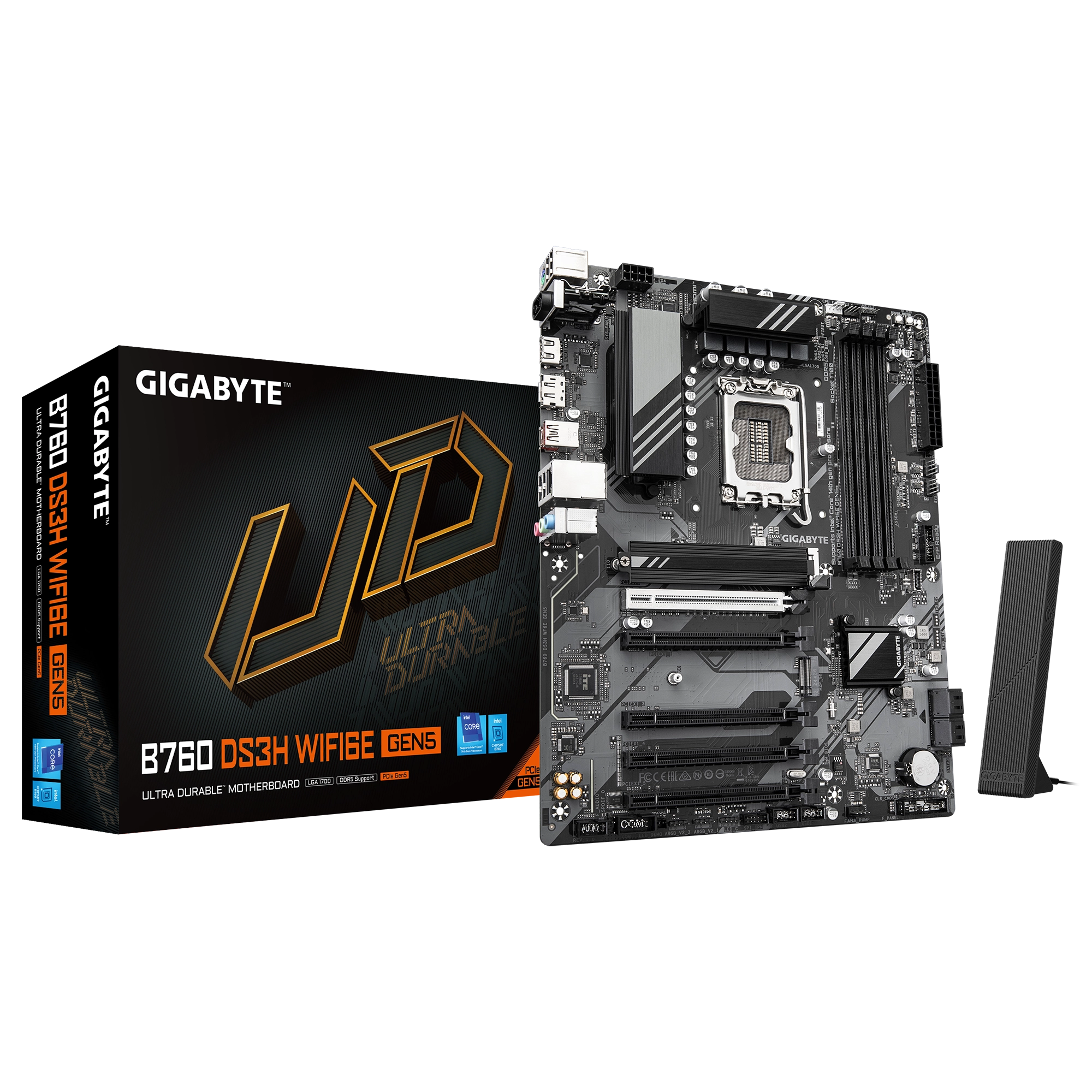 GIGABYTE B760 DS3H WIFI6E GEN5 Motherboard