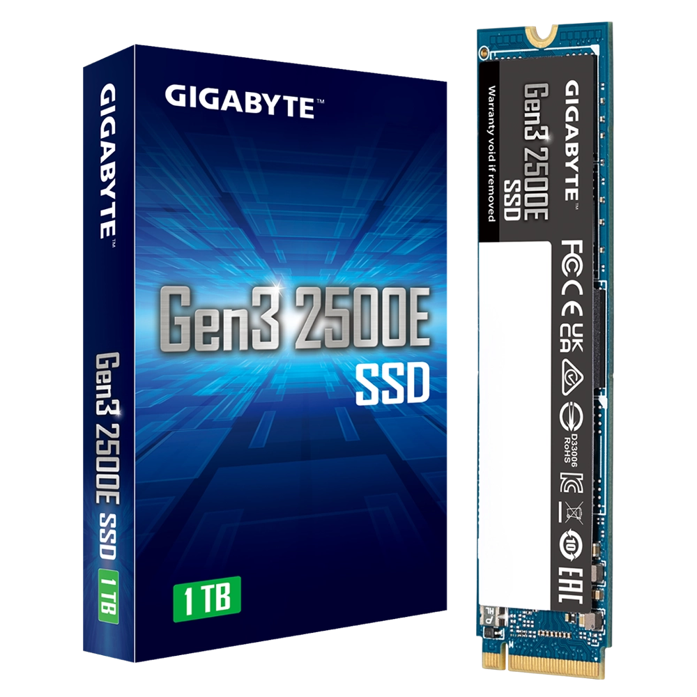 GIGABYTE Gen3 2500E SSD 1TB M