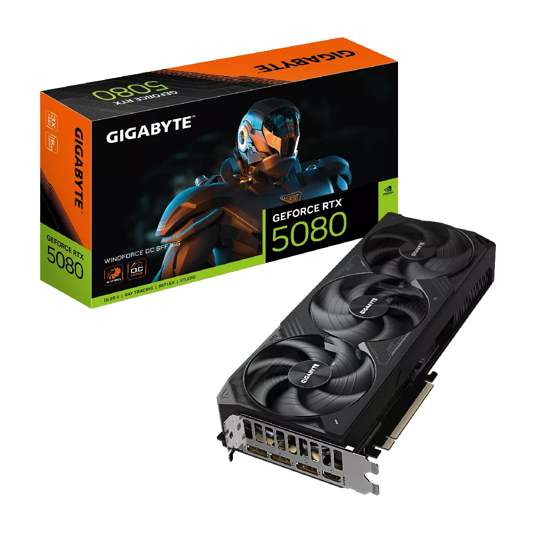 GIGABYTE GeForce RTX 5080 WINDFORCE OC