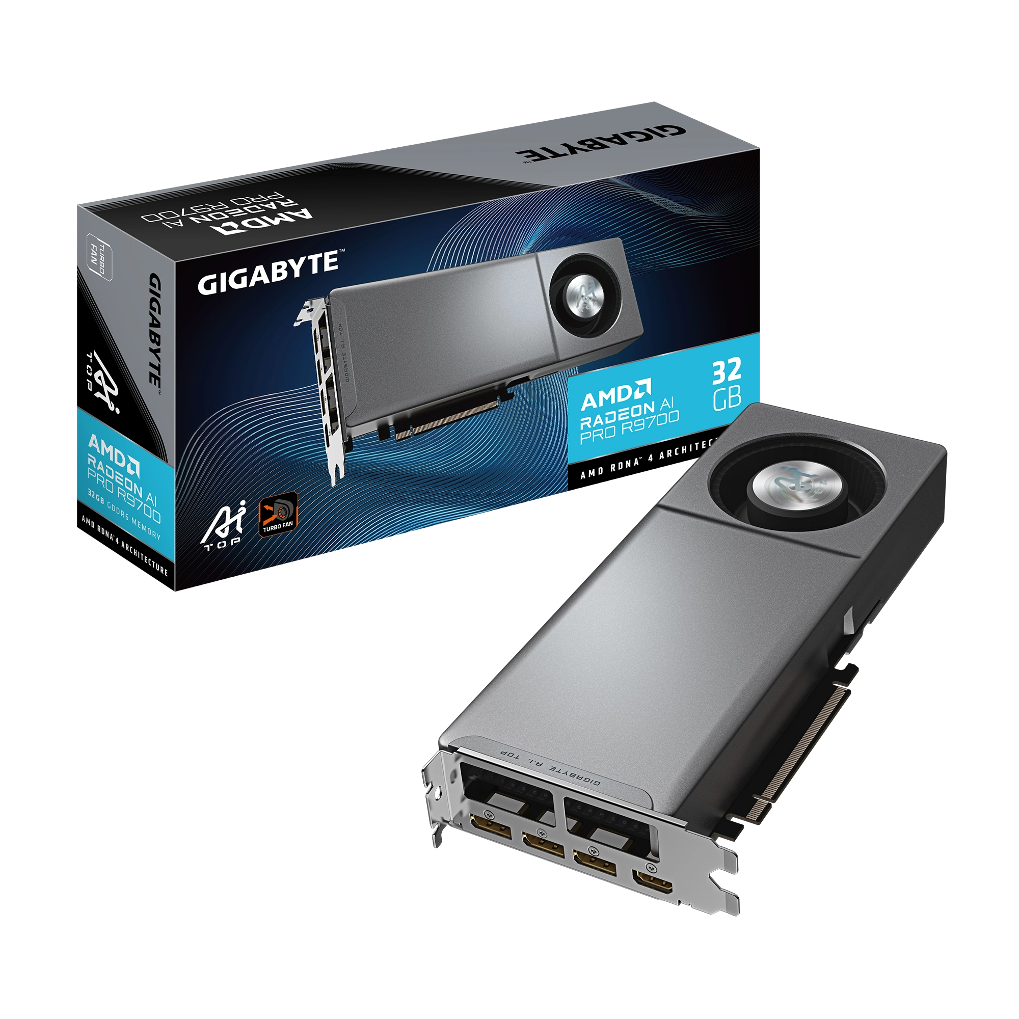 GIGABYTE Radeon AI PRO R9700 AI