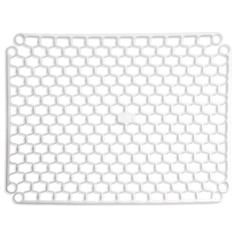 Washbasin mat M 32x32x0.3cm white