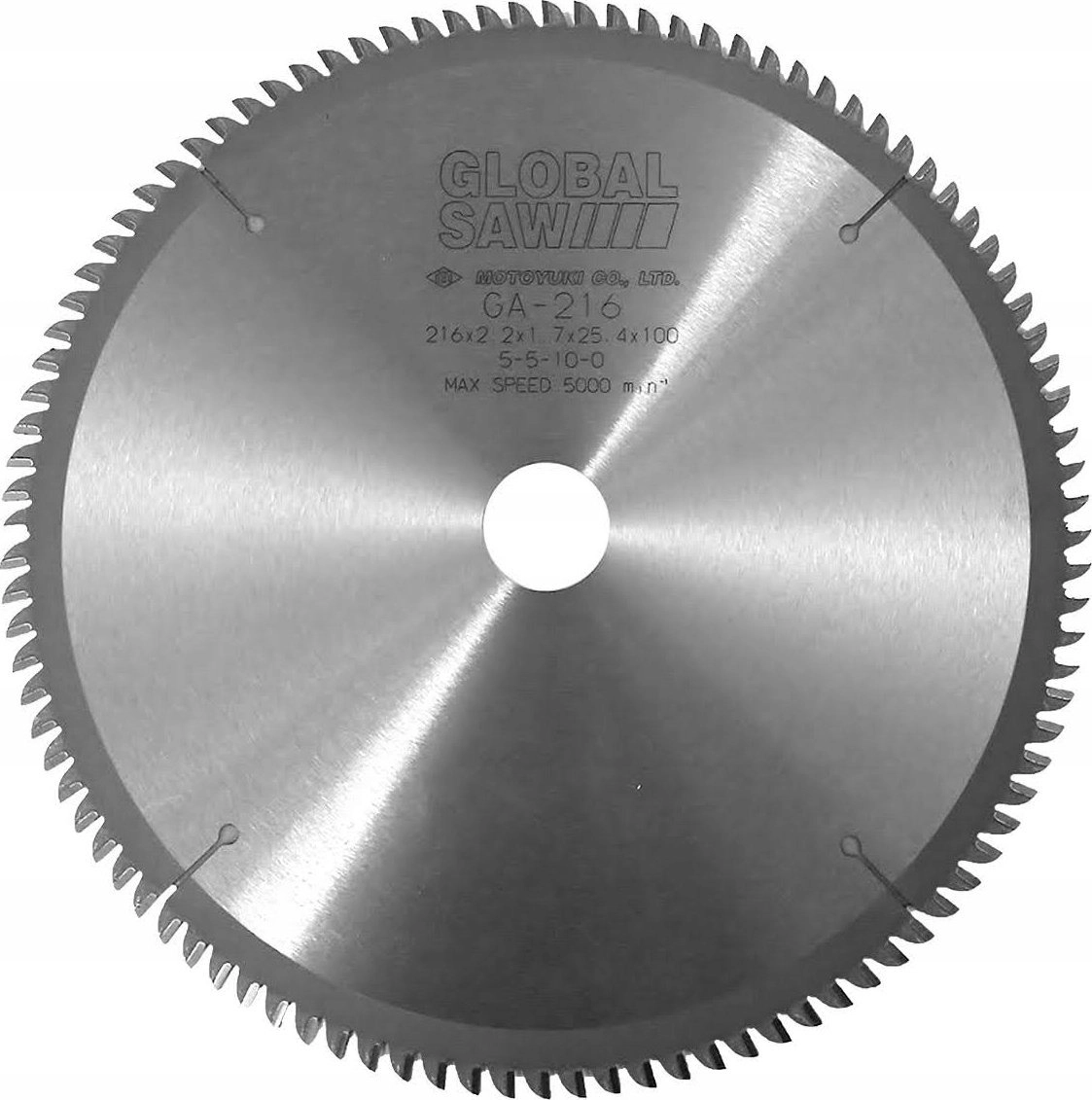 GLOBAL SAW Disc saw for aluminum