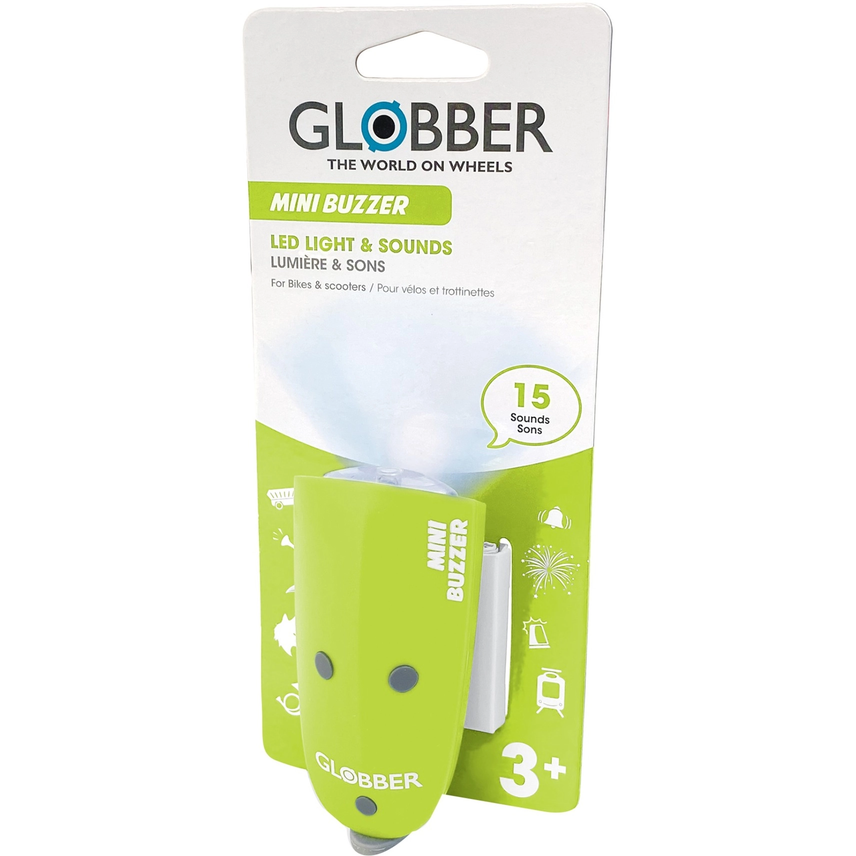 GLOBBER Mini Buzzer (lime) 530-106 4895224401742