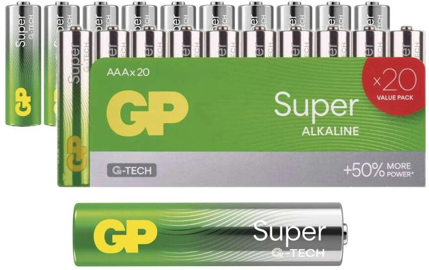 GP Alkalická baterie SUPER AAA (LR03)-