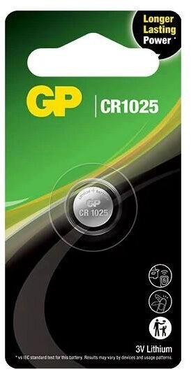 GP CR1025 battery 1 pc. 15645182