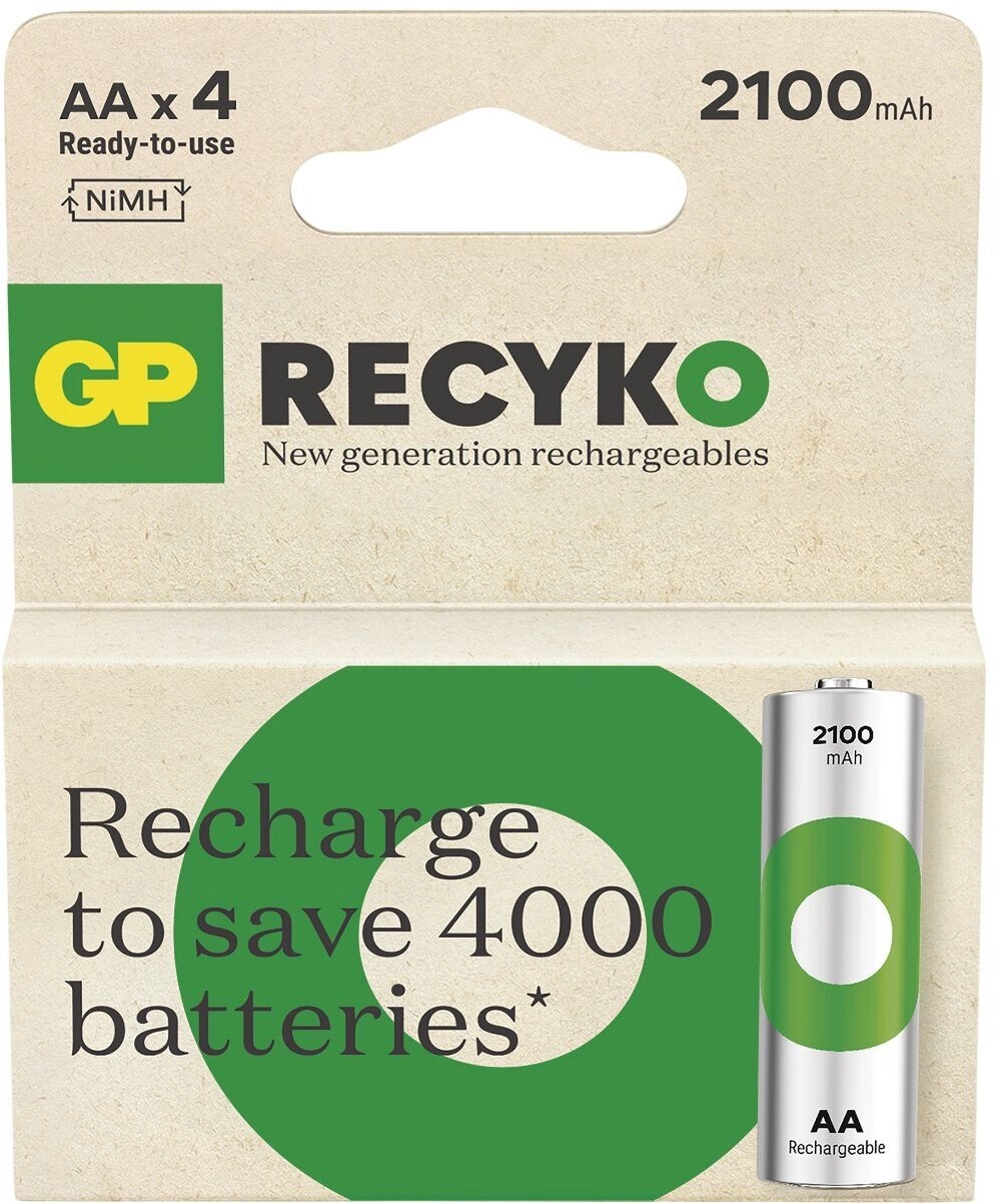 GP Nabíjecí bat. ReCyko 2100 AA