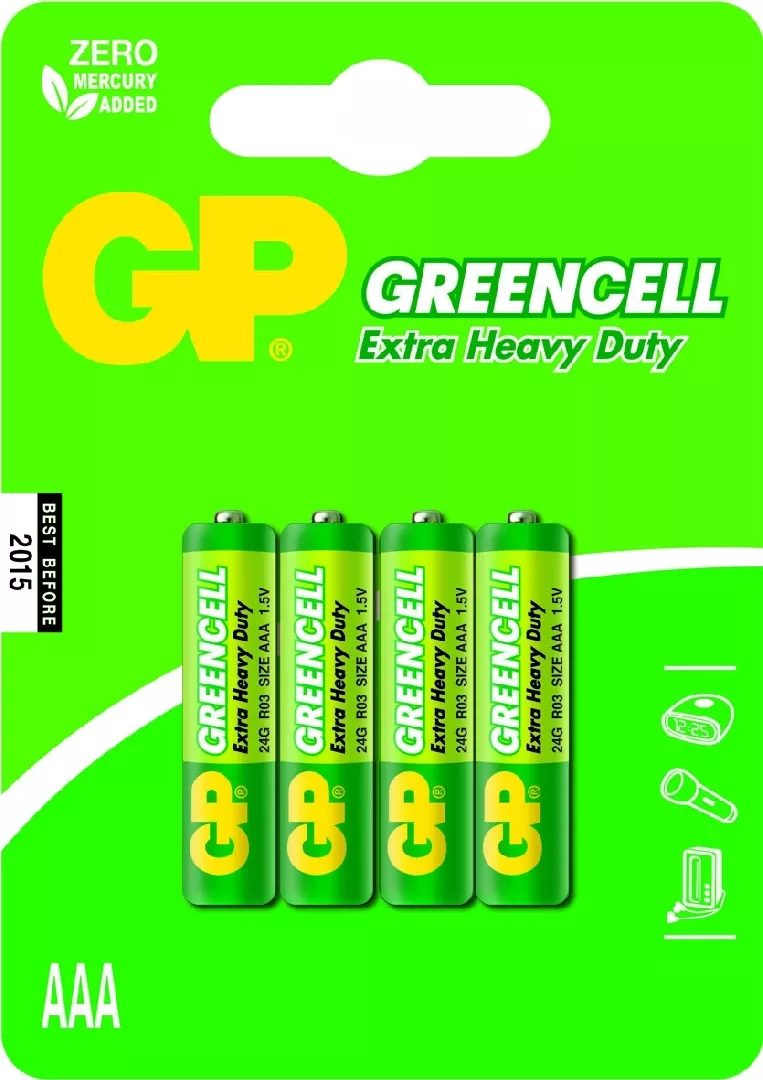 GP Batteries Greencell AAA Single-use battery