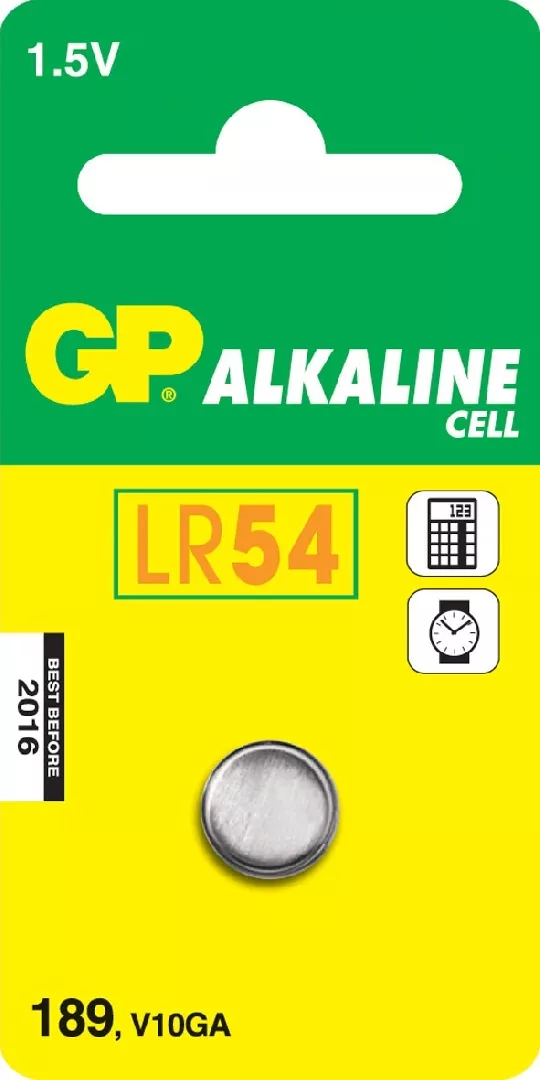 GP Batteries Alkaline Cell 189 Single-use